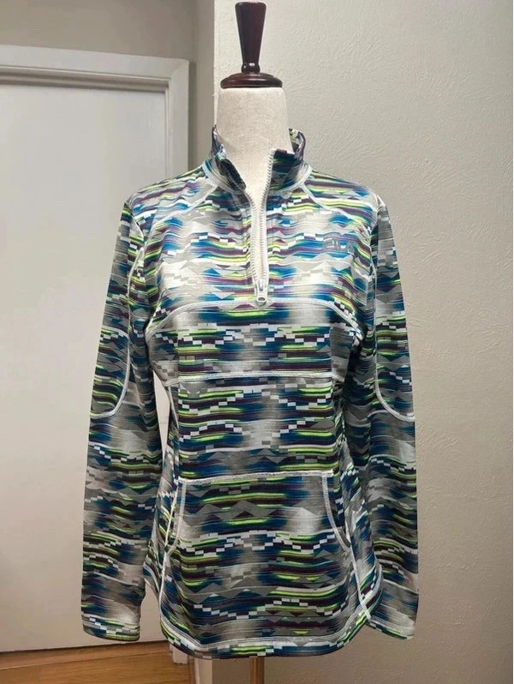 Fila 1/4 Zip Running workout hiking jacket long sleeves